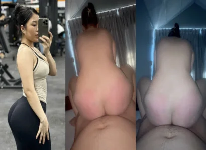 Con bé cưỡi nhanh như máy dập, anh tét đỏ mông