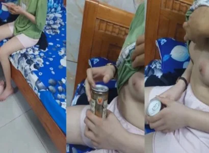 Cô gái mới lớn và khám phá trong nhà nghỉ